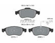 Souprava brzd, koutocova brzda TEXTAR 2207301-1955-00
