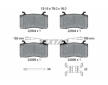 Souprava brzd, koutocova brzda TEXTAR 2209401-3379-00