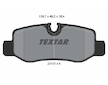 Sada brzdových destiček, kotoučová brzda TEXTAR 2210101