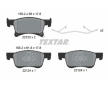 Souprava brzd, koutocova brzda TEXTAR 2212301-1458-00