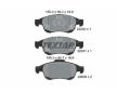 Souprava brzd, koutocova brzda TEXTAR 2224001-2301-00
