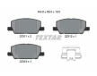 Souprava brzd, koutocova brzda TEXTAR 2231102-2056-00