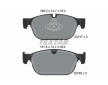 Souprava brzd, koutocova brzda TEXTAR 2231701-2898-00