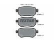 Souprava brzd, koutocova brzda TEXTAR 2234901-2547-00