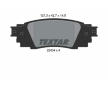 Souprava brzd, koutocova brzda TEXTAR 2243401-3014-00