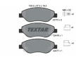 Souprava brzd, koutocova brzda TEXTAR 2247601-3048-00