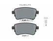Souprava brzd, koutocova brzda TEXTAR 2258801-2673-00