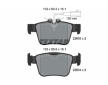Souprava brzd, koutocova brzda TEXTAR 2260501-3378-00