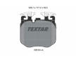 Souprava brzd, koutocova brzda TEXTAR 2261801-2902-02