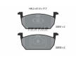Souprava brzd, koutocova brzda TEXTAR 2263101-3137-00