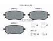 Souprava brzd, koutocova brzda TEXTAR 2286101-2964-00