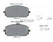 Souprava brzd, koutocova brzda TEXTAR 2294401-3233-00