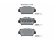 Souprava brzd, koutocova brzda TEXTAR 2299401-2674-00