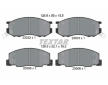 Souprava brzd, koutocova brzda TEXTAR 2303201-0809-00