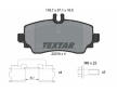 Souprava brzd, koutocova brzda TEXTAR 2307003-0912-00
