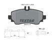 Souprava brzd, koutocova brzda TEXTAR 2307004-1244-00
