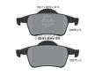 Souprava brzd, koutocova brzda TEXTAR 2307602-1007-00