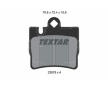 Souprava brzd, koutocova brzda TEXTAR 2307801-0995-00