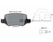 Souprava brzd, koutocova brzda TEXTAR 2313805-1321-00