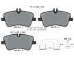 Souprava brzd, koutocova brzda TEXTAR 2314401-1060-00