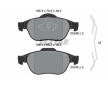 Souprava brzd, koutocova brzda TEXTAR 2324802-1194-00