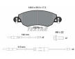 Souprava brzd, koutocova brzda TEXTAR 2327601-1115-00