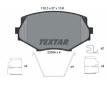 Souprava brzd, koutocova brzda TEXTAR 2335404-0968-00