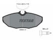 Souprava brzd, koutocova brzda TEXTAR 2342401-0991-00
