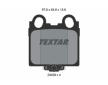 Souprava brzd, koutocova brzda TEXTAR 2342901-1708-00