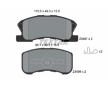 Souprava brzd, koutocova brzda TEXTAR 2349701-1291-00