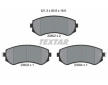 Souprava brzd, koutocova brzda TEXTAR 2350201-0563-00