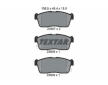 Souprava brzd, koutocova brzda TEXTAR 2350701-1656-00