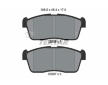 Souprava brzd, koutocova brzda TEXTAR 2350801-2041-00