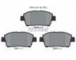 Souprava brzd, koutocova brzda TEXTAR 2351002-1156-00