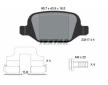 Souprava brzd, koutocova brzda TEXTAR 2351703-0469-00