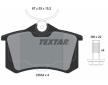 Souprava brzd, koutocova brzda TEXTAR 2355401-1370-00