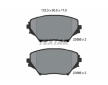 Souprava brzd, koutocova brzda TEXTAR 2358501-1397-00