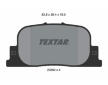 Souprava brzd, koutocova brzda TEXTAR 2359201-1704-00