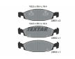 Souprava brzd, koutocova brzda TEXTAR 2363101-1136-00