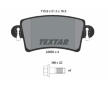 Souprava brzd, koutocova brzda TEXTAR 2366901-1112-00