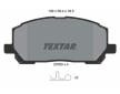 Souprava brzd, koutocova brzda TEXTAR 2370301-1854-00