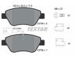 Souprava brzd, koutocova brzda TEXTAR 2370502-1077-00