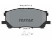Souprava brzd, koutocova brzda TEXTAR 2373401-1715-00