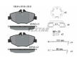 Souprava brzd, koutocova brzda TEXTAR 2374303-1199-00