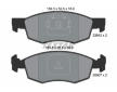 Souprava brzd, koutocova brzda TEXTAR 2384201-0685-00