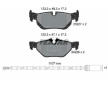 Souprava brzd, koutocova brzda TEXTAR 2392707-1549-00