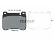 Souprava brzd, koutocova brzda TEXTAR 2394501-1510-00