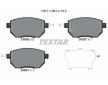 Souprava brzd, koutocova brzda TEXTAR 2405601-1624-00