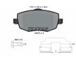 Souprava brzd, koutocova brzda TEXTAR 2407302-0696-00