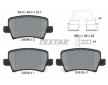 Souprava brzd, koutocova brzda TEXTAR 2408601-1643-00